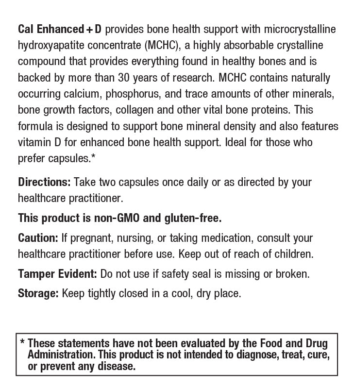 Cal Enhanced+D